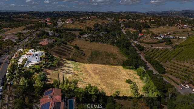 4462 Fallsbrae Rd, Fallbrook, CA 92028 - aerial overview of property's location featuring abundant farmland and rural landscape
