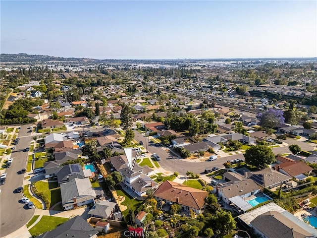 5662 Trail View Pl, Yorba Linda, CA 92886 - aerial view of property and surrounding area with nearby suburban area