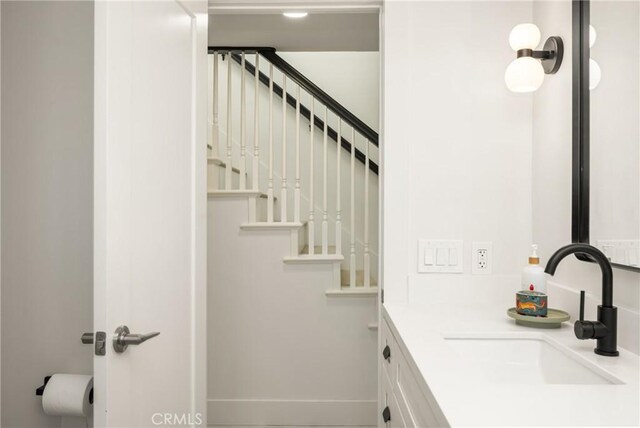 5662 Trail View Pl, Yorba Linda, CA 92886 - bathroom featuring vanity and baseboards