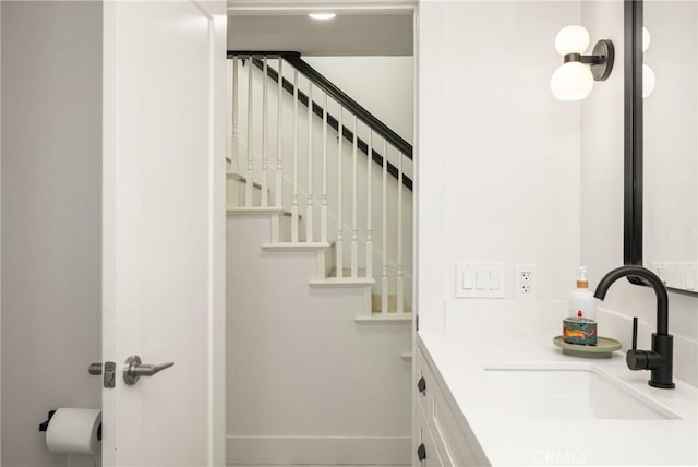 5662 Trail View Pl, Yorba Linda, CA 92886 - bathroom featuring vanity and baseboards