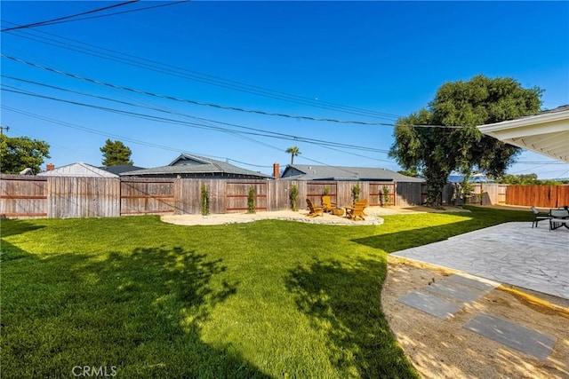 5662 Trail View Pl, Yorba Linda, CA 92886 - view of yard with a patio