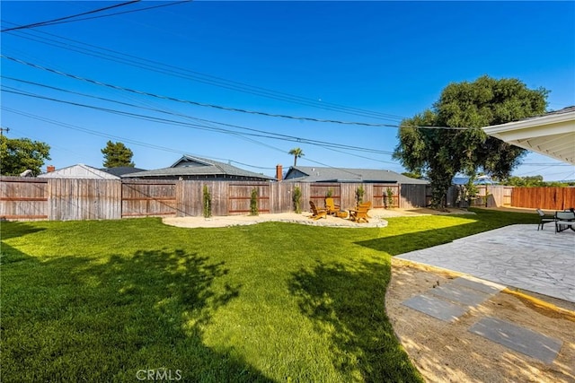 5662 Trail View Pl, Yorba Linda, CA 92886 - fenced backyard with a patio area