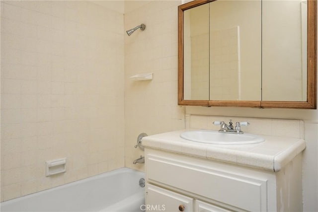 1403 W Westmont Dr, Anaheim, CA 92801 - full bathroom with vanity and washtub / shower combination
