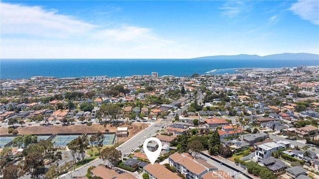 810 Camino Real Unit 104, Redondo Beach, CA 90277 - aerial view of property's location with a water and mountain view and nearby suburban area