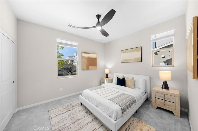 10 Veraz Rd, Rancho Mission Viejo, CA 92694 - carpeted bedroom with baseboards and ceiling fan
