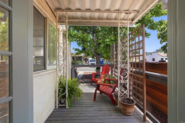 3536 Park Villa, San Diego, CA 92104 - view of deck