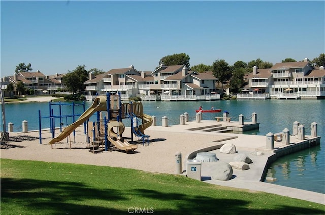 9 Northgrove Unit 11, Irvine, CA 92604 - view of play area featuring a residential view and a water view