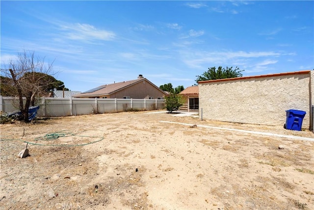 14889 Hartford Ln, Helendale, CA 92342 - view of yard with fence