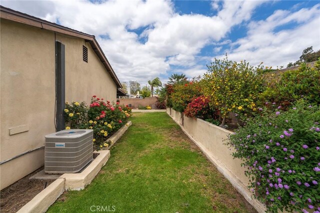 2219 S Elderberry Ave, Ontario, CA 91762 - view of yard featuring cooling unit