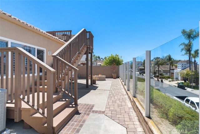 620 Via Umbroso, San Clemente, CA 92672 - fenced backyard featuring a patio and stairway