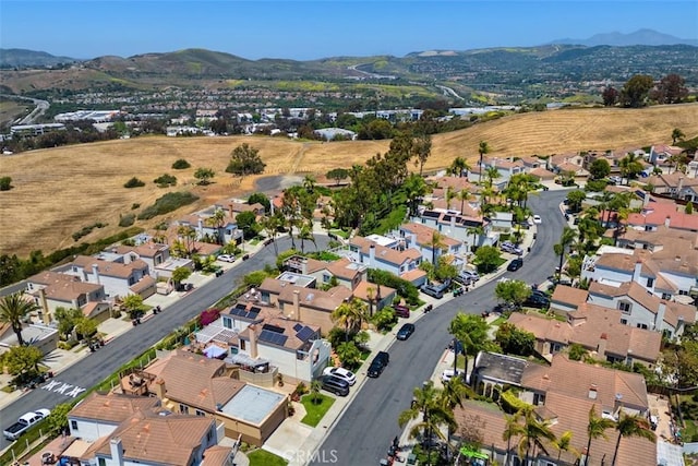 620 Via Umbroso, San Clemente, CA 92672 - aerial view of property and surrounding area with mountains and nearby suburban area