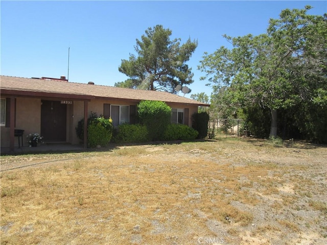 14951 Cactus St, Hesperia, CA 92345 - view of yard