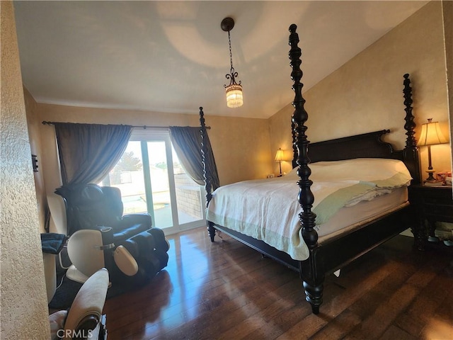 1428 Blenbury Dr, Diamond Bar, CA 91765 - bedroom featuring wood-type flooring and access to exterior