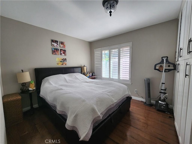 1428 Blenbury Dr, Diamond Bar, CA 91765 - bedroom with dark wood-style floors and baseboards