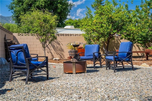895 W 23rd St, Upland, CA 91784 - view of patio with a fenced backyard