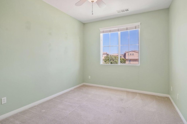 31332 Bluebeech Ct, Temecula, CA 92592 - unfurnished room with light carpet and ceiling fan