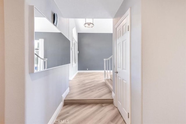 16 Vistamar Dr, Laguna Niguel, CA 92677 - hall with wood finished floors and a chandelier