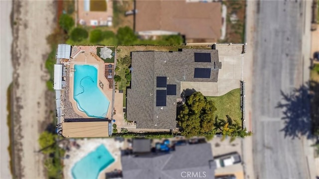2271 Kellogg Park Dr, Pomona, CA 91768 - aerial view of a pool