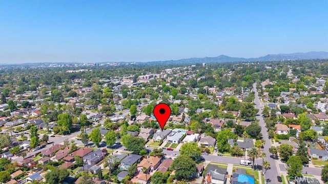 1511 Coolidge Ave, Pasadena, CA 91104 - aerial overview of property's location featuring mountains