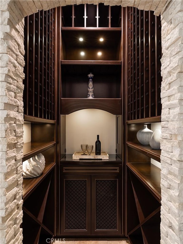110 Via Orvieto, Newport Beach, CA 92663 - view of wine cellar
