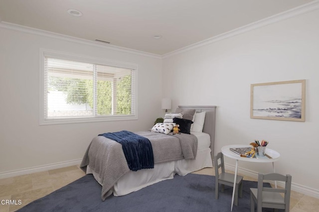 1325 Rexford Ave, Pasadena, CA 91107 - bedroom featuring ornamental molding and baseboards