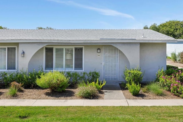 3552 Bartlett Ave, Oceanside, CA 92057 - property entrance featuring stucco siding