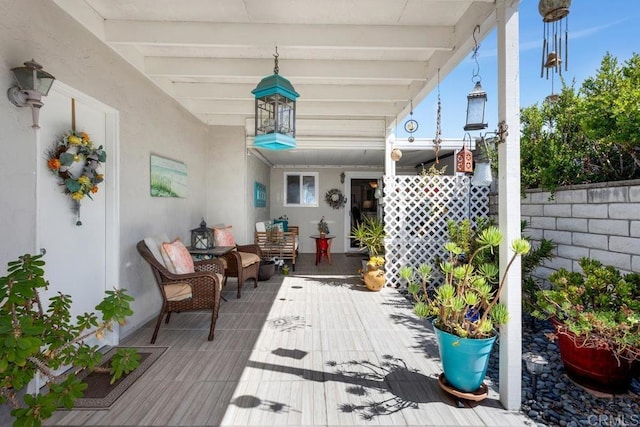 3552 Bartlett Ave, Oceanside, CA 92057 - view of deck