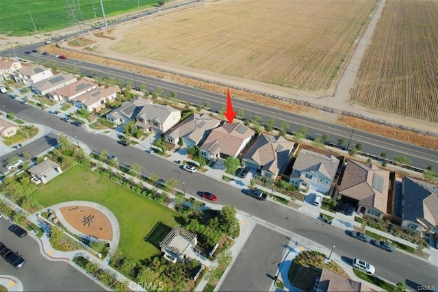 3410 E Foxglove Way, Ontario, CA 91761 - aerial view of property's location with rural landscape and nearby suburban area