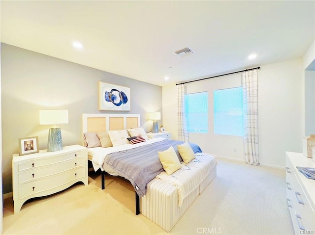 3410 E Foxglove Way, Ontario, CA 91761 - bedroom featuring light carpet, baseboards, and recessed lighting