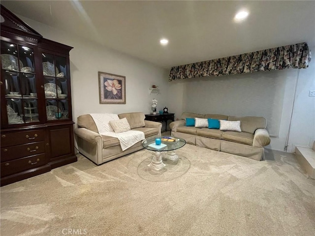24603 Copper Cliff Ct Unit 11, Lake Forest, CA 92630 - living area featuring carpet floors and recessed lighting