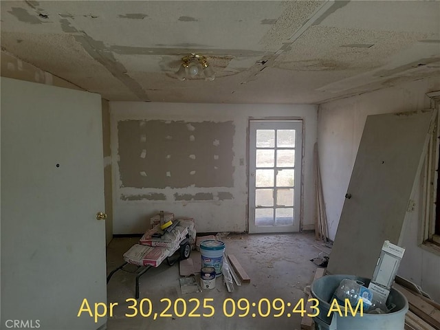 view of empty room