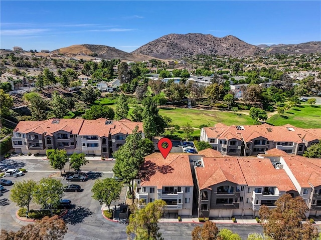 1980 Las Colinas Cir Unit 301, Corona, CA 92879 - aerial perspective of suburban area featuring a mountainous background