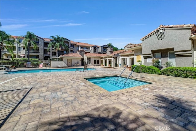 1980 Las Colinas Cir Unit 301, Corona, CA 92879 - community pool featuring a patio area and a hot tub