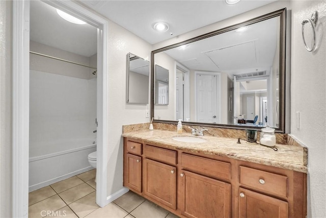 1980 Las Colinas Cir Unit 301, Corona, CA 92879 - full bath featuring tile patterned flooring, vanity, and washtub / shower combination