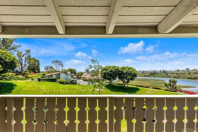 2117 Vista Entrada, Newport Beach, CA 92660 - balcony with a water view