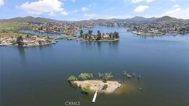 22244 Treasure Island Dr Unit 5, Canyon Lake, CA 92587 - water view featuring mountains