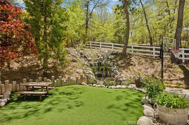 28537 N Shore Rd, Lake Arrowhead, CA 92352 - view of yard