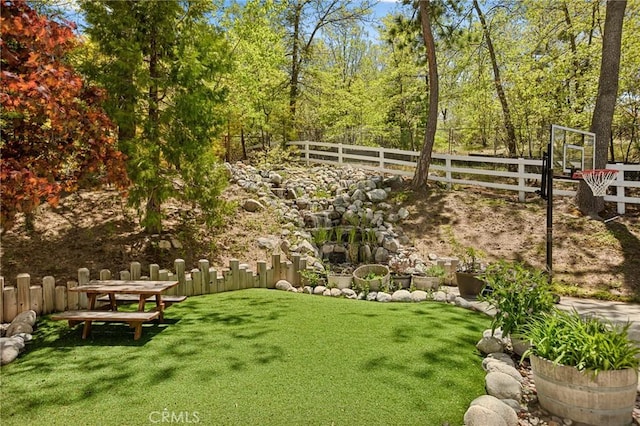 28537 N Shore Rd, Lake Arrowhead, CA 92352 - view of yard