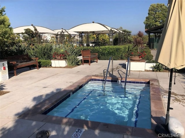 13529 Scarlet Sage Trl, San Diego, CA 92130 - view of pool featuring a patio area