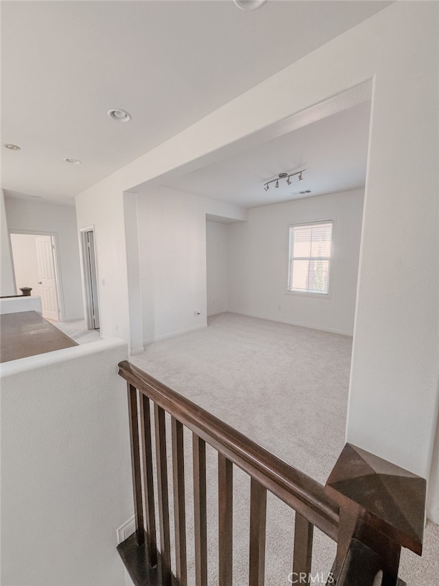 13529 Scarlet Sage Trl, San Diego, CA 92130 - hallway with carpet floors and recessed lighting