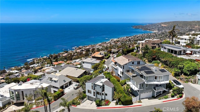 683 Alta Vista Way, Laguna Beach, CA 92651 - aerial perspective of suburban area with a large body of water