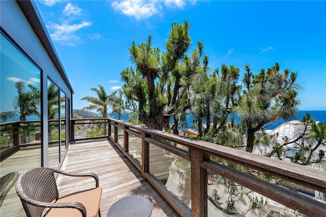 683 Alta Vista Way, Laguna Beach, CA 92651 - view of wooden deck