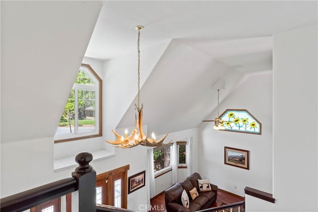 26061 Augusta Dr, Lake Arrowhead, CA 92391 - detailed view of a chandelier