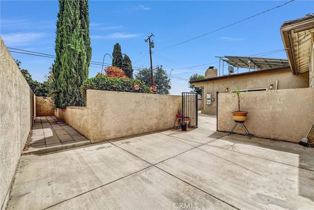 15605 Facilidad St, Hacienda Heights, CA 91745 - view of patio with a gate