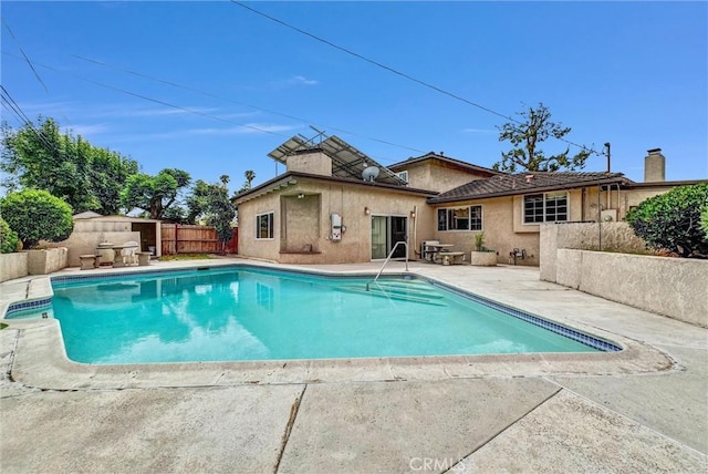 15605 Facilidad St, Hacienda Heights, CA 91745 - view of swimming pool with a patio area
