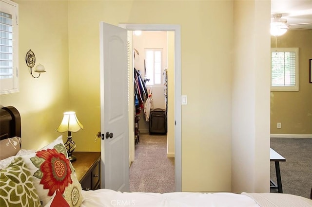 7391 Margerum Ave, San Diego, CA 92120 - carpeted bedroom with baseboards