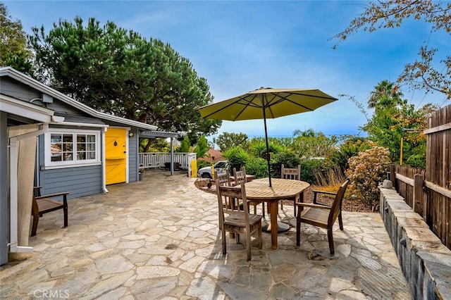 603 Pearl St, Laguna Beach, CA 92651 - view of patio / terrace with outdoor dining area