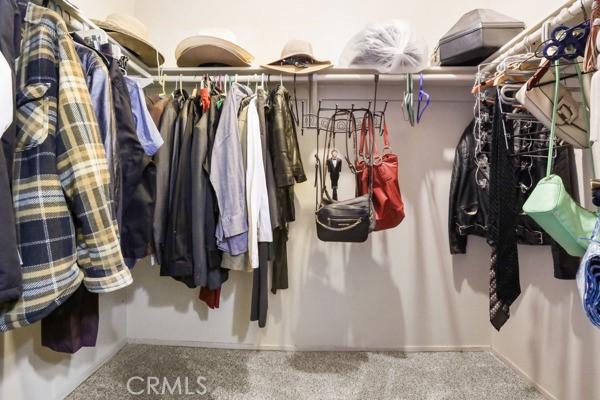 3805 Eisenhower Dr, Lake Elsinore, CA 92530 - walk in closet featuring carpet