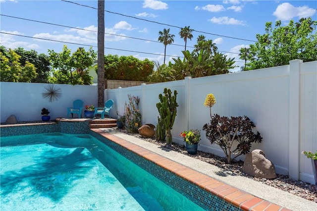 1879 N Nordic Pl, Orange, CA 92865 - view of swimming pool with a fenced backyard