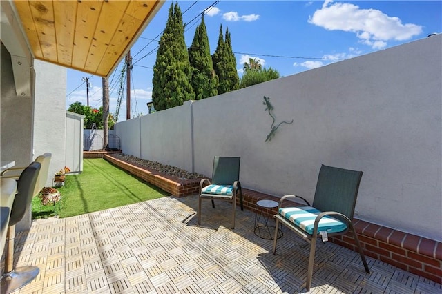 1879 N Nordic Pl, Orange, CA 92865 - fenced backyard featuring a patio